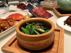 石锅广东菜心-许仙楼餐厅