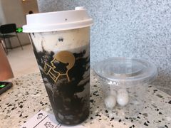 芝麻汤圆豆豆茶-喜茶(青岛金狮广场店)