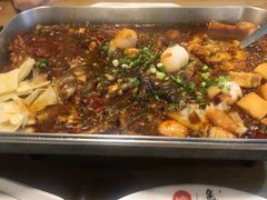荔枝香辣清江鱼-鱼酷活鱼烤鱼(梅江印象城店)