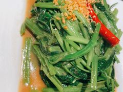 秘制虾酱炒空心菜-帕蓝·暹罗料理(曲阳店)