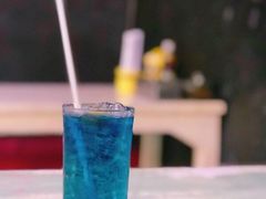 -蝶豆花蓝面条