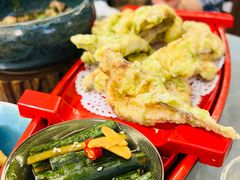 苔菜小黄花-君霖海鲜私房菜(春柳店)