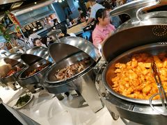 自助取餐区-汉丽轩韩式自助烤肉(大学城龙湖U城天街A馆店)