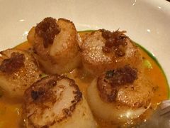 香煎带子配手指土豆泥-Bistro Les Lilas丁香花小酒馆