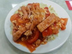 番茄猪扒饭-好好滋味茶餐厅