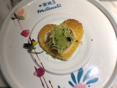 法式香煎鹅肝(客)-蜜桃花开·中西融合菜E&W(南长街店)