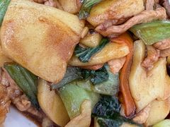 肉丝炒年糕-小姜锅贴(凤凰街店)