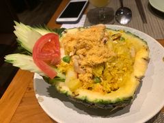 菠萝海鲜炒饭-mango tree芒果树泰国餐厅(青岛万象城店)