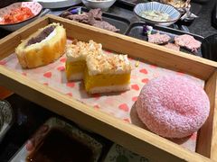 日式甜品拼盘-赤谷和牛烧肉居酒屋(石景山店)