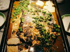 -探鱼·鲜青椒爽麻烤鱼(广州欣荣广场店)