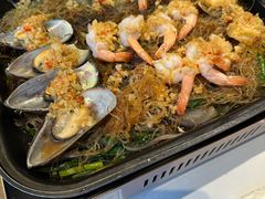 青口蒜蓉剁椒双味焗大虾-院8里·小聚园老川菜(九眼桥店)