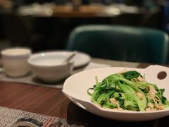 豆皮炒鸡毛菜-十里弄堂(K11店)