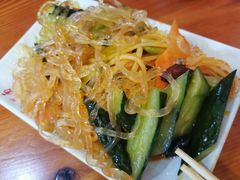 素拼小菜-手擀菠菜面(西康路店)