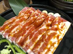 调味猪五花-九田家黑牛烤肉料理(石路天虹店)