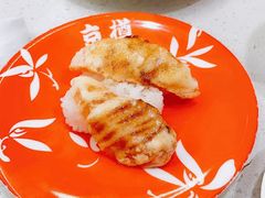蛋黄酱火炙三文鱼-京樽回転寿司(奥林匹克店)