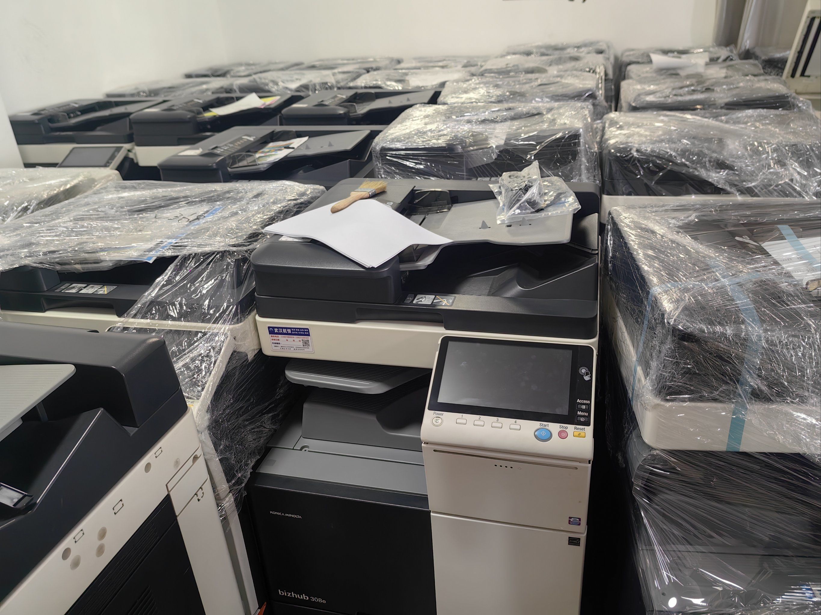 柯美368黑白复印机,机器成色非常新,支