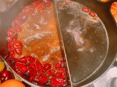 四季草本鸳鸯锅-盡膳口福跷脚牛肉火锅(北美新天地店)