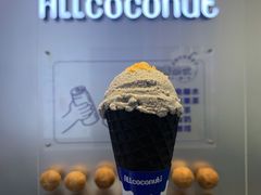 原味椰子灰冰淇淋-蔻蔻椰·鲜萃椰子水(欢乐港湾店)
