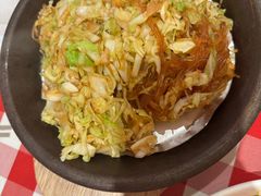 铁板包菜炒粉丝-西贝(吴江路湟普汇店)