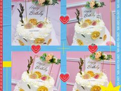 甜蜜物语森系动物奶油水果蛋糕-艾加柒克蛋糕茶歇甜品台(春熙路店)