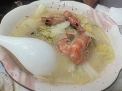 胶东大白菜炖虾-来之顺海鲜菜馆·青岛菜·始于1993(栈桥店)