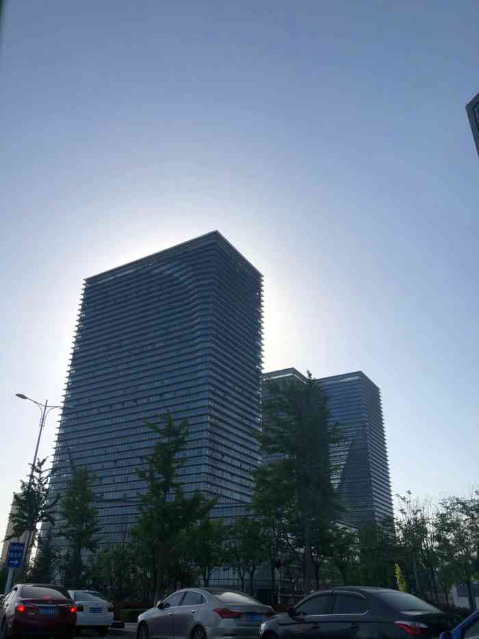 青岛国际创新园-"昨天青岛大部分区域都下了大雨,上午创新园.