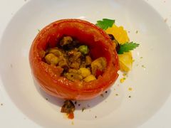 五谷杂粮西红柿盅-箱美术馆私房菜(水晶郦城店)