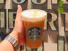 冰星巴克山茶花漾拿铁-星巴克(广州新粤新店)