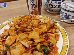 炒面片-西部马华清真兰州牛肉面·烧烤夜市(广渠门店)