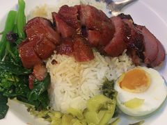 叉烧拼烧鸭饭-尖沙咀茶餐厅(永泰店)