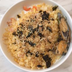 青口虾仁海鲜炒饭-BabyMonster小怪兽亲子派对·餐厅乐园(金月湾店)