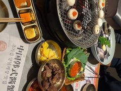 -草家酱蟹炭火烤肉店(珲春南路一店)