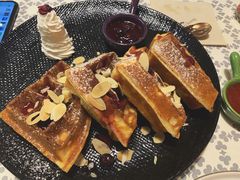 华夫饼-白兔糖咖啡