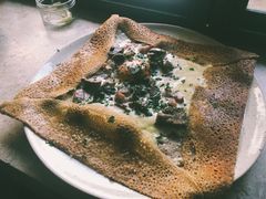 鸡蛋蘑菇熏肉荞麦可丽饼-RAC BAR(安福路店)