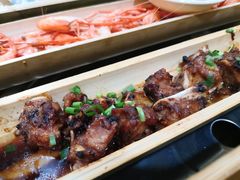 -胡须哥网红竹筒菜