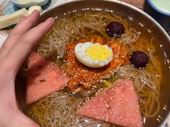 -明洞阿姨·韩式酱蟹烤肉·创意料理(三元桥店)