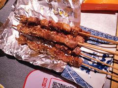 烤羊肉串-探鱼·鲜青椒爽麻烤鱼(番禺万达店)