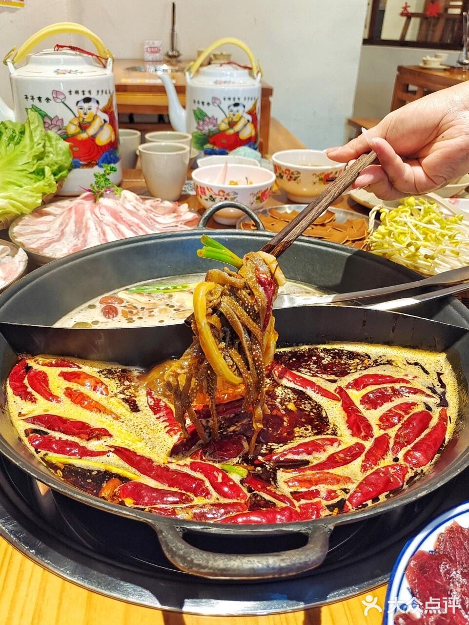 吃火锅实现甜品自由 😛😛😛