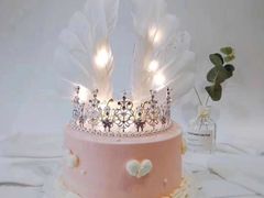 6英寸气质气质皇冠新西兰动物奶油蛋糕-艾加柒克蛋糕茶歇甜品台(春熙路店)