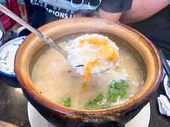 象拔蚌扇贝粥-适口餐厅砂锅粥(公信路总店)