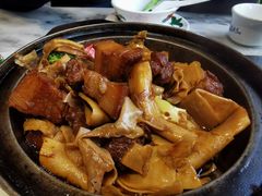 笋干焖土猪肉-九记路边鸡(穗盐路店)
