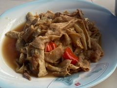 小炒豆浆皮-黄牛肉馆·皖南土菜