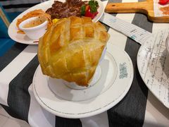 奶油酥皮蘑菇浓汤-Aqua Oasis 水天堂(石路天虹店)