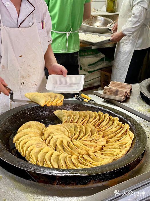 草桥清真牛肉锅贴扁食店牛肉锅贴图片