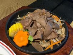 铁板牛舌配银芽-蘭·日本料理铁板烧(碧云路店)