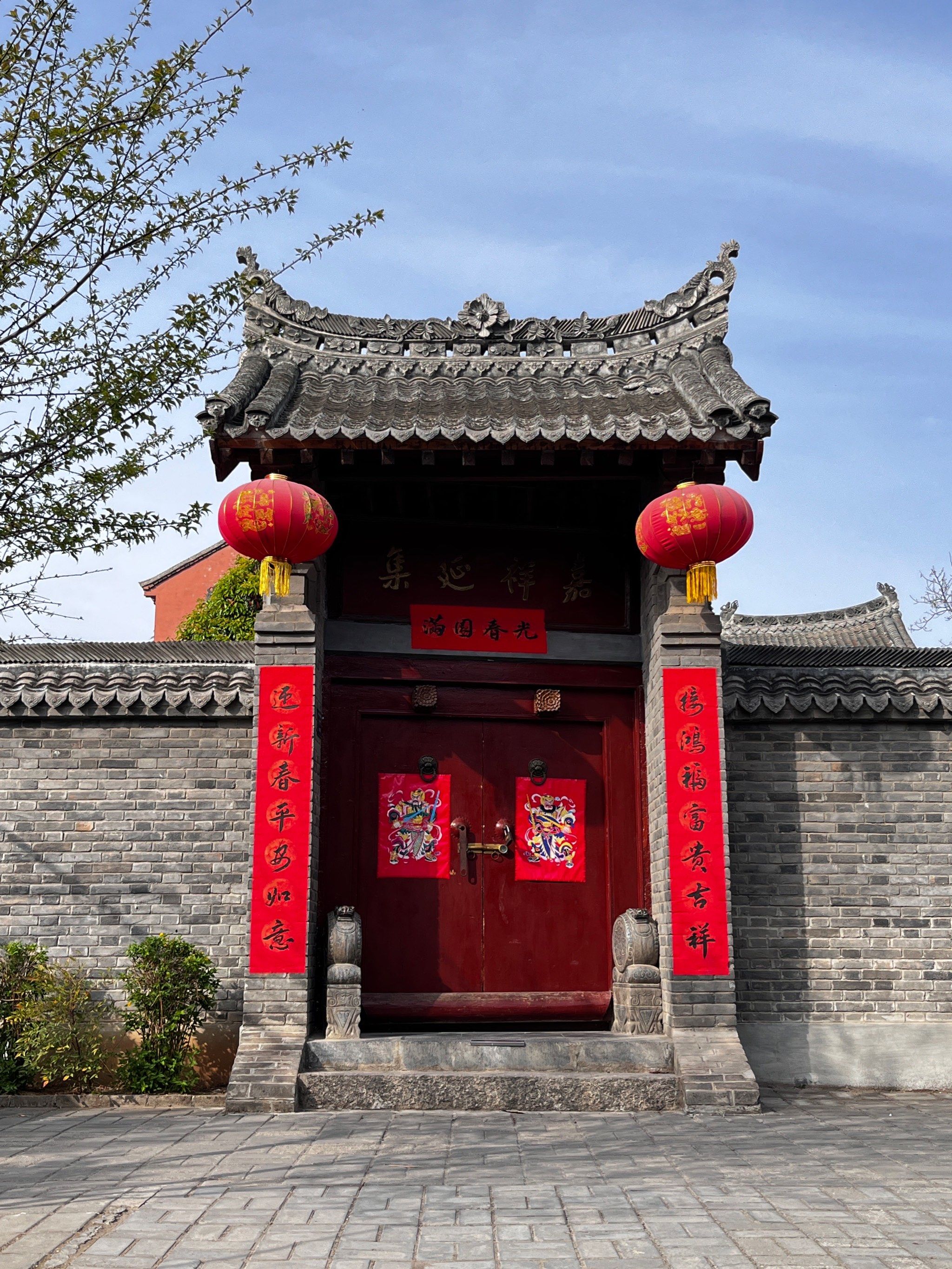 棣花古镇的春天