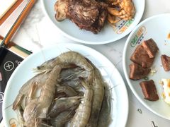 -绿岛港轩海鲜烤肉涮锅自助餐厅