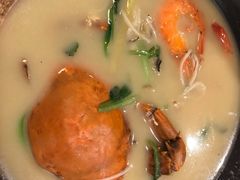 膏蟹汤面-十面欢腾·海鲜面·台式Bistro(长乐路店)