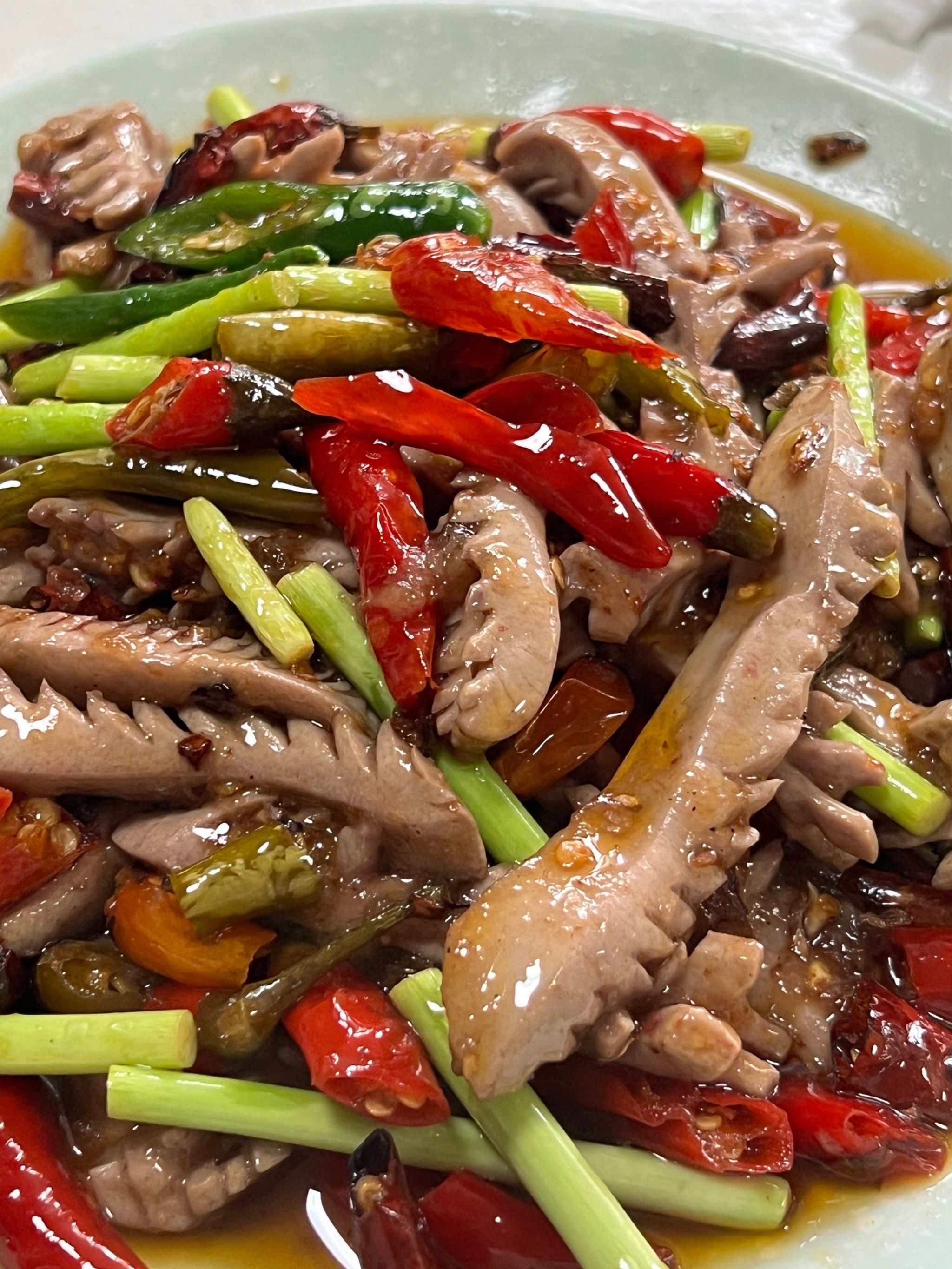 我不信 你们能找到比这更嫩的泡椒腰花给我