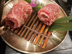 秘制卷牛肋排-西塔老太太泥炉烤肉(龙湖北苑天街店)